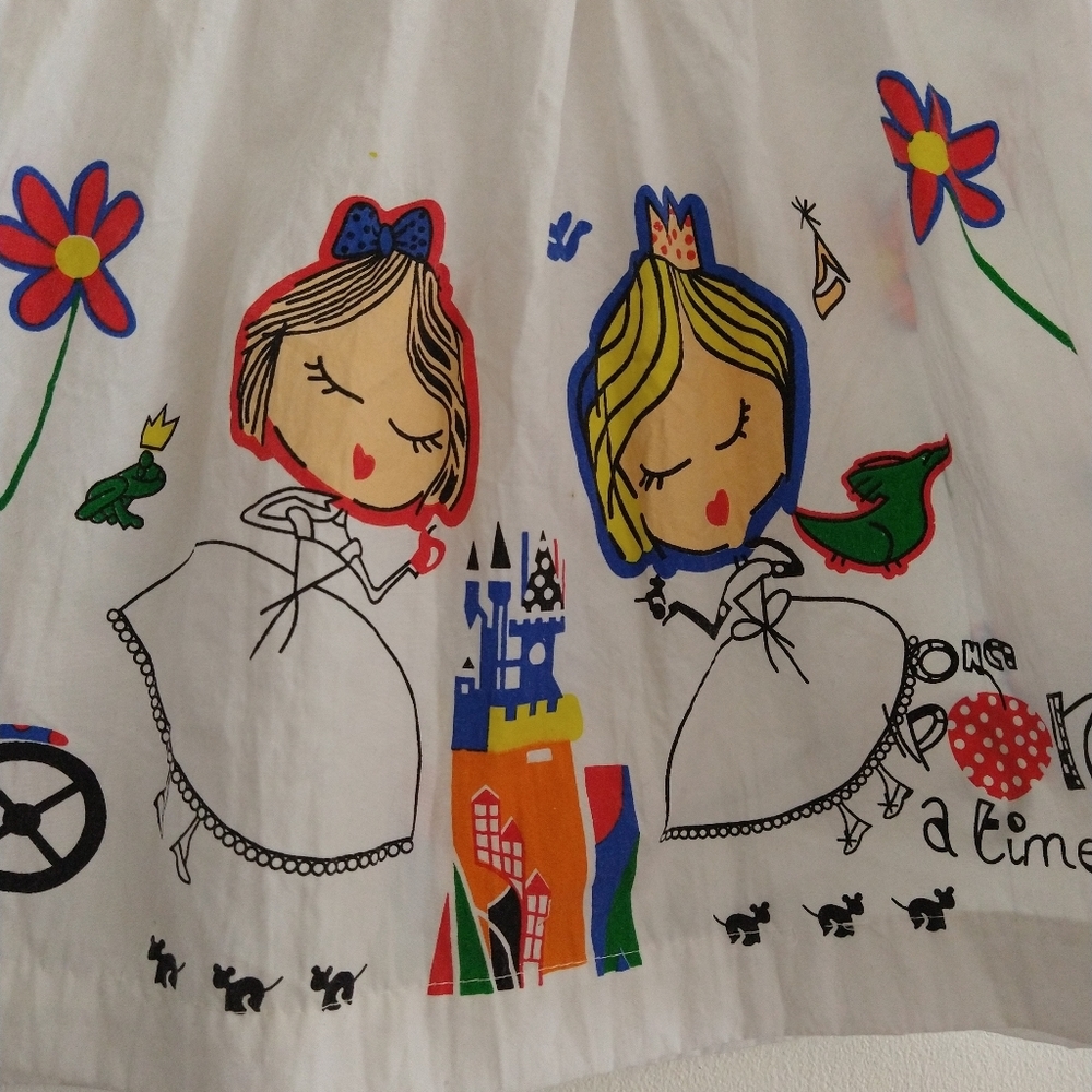 Fairy tale princess illustration dress
